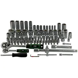 Набір насадок торцевих і біт 1/4", 1/2" 108 шт GRAD (6004275) - мініатюра 6