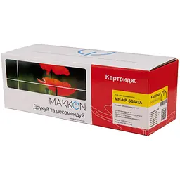 Картридж Makkon для HP CB542A (125A), Canon 716 yellow (MN-HP-SB542A) - мініатюра 3