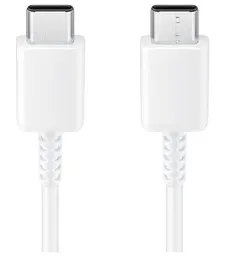 Кабель Samsung EP-DA705BWRGRU Type-C to Type-C - 1m Білий (6576687) - мініатюра 3