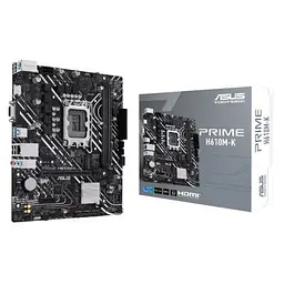 Материнська плата Asus (PRIME H610M-K) - мініатюра 2