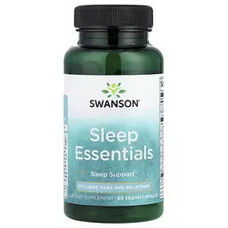 Інші екстракти Sleep Essentials 60 веганських капсул Swanson vit0005859