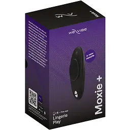 Смарт-вібратор у трусики We-Vibe Moxie+ Satin Black - мініатюра 3