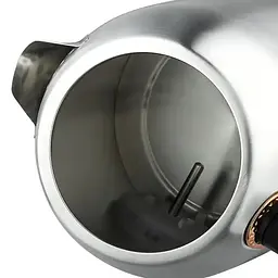 Чайник електричний з вбудованим термометром Domotec MS-7849, нержавіюча сталь, 1,7 л, 2200 Вт - мініатюра 5