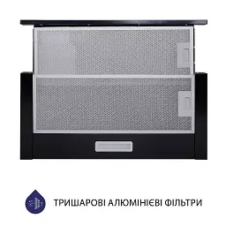 Витяжка телескопічна Minola HTL 5214 BL 700 LED - мініатюра 3