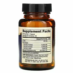 Ферменти Dr. Mercola Gallbladder Enzymes 30 капсул - мініатюра 2