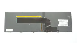 Клавіатура для ноутбука DELL (Inspiron: 7537) rus, silver, підсвічування клавіш, з фреймом