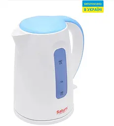 Чайник SATURN ST-EK8439U White/Blue - мініатюра 3