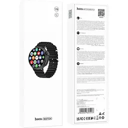 Розумний годинник з функцією дзвінка Hoco Smart sports watch Y18 (call version) чорний - мініатюра 7