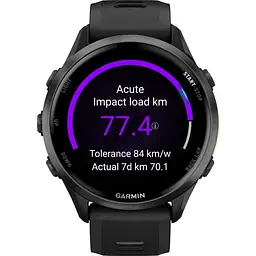 Смарт-годинник Garmin Forerunner 970 Carbon Grey DLC Titanium with Black Case and Black/Translucent Whitestone Band (010-02969-10) [137229] - мініатюра 7