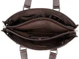 Чоловіча шкіряна сумка Vintage 35,5х28х7,5 см sum0012429 - мініатюра 8