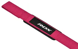 Лямки для тяги RDX W1 Gym Single Strap Pink Plus (WAN-W1P+) - мініатюра 4