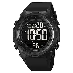 Наручний годинник чоловічий Skmei 1845 Black (12377)
