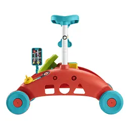 Інтерактивні ходунки Fisher-Price 2-Sided Steady Speed ​​Walker, червоно-сині (HJP47) - мініатюра 4