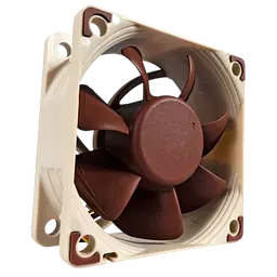 Вентилятор Noctua NF-A6x25 Brown (NF-A6x25 PWM) - мініатюра 2