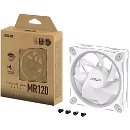 Вентилятор ASUS PRIME MR120 REVERSE ARGB WHITE (90DA00L3-B09000) - мініатюра 8
