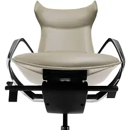 Офісне крісло GT Racer X-003F Leather, темно-бежеве (X-003F LEATHER Dark Beige) - мініатюра 9