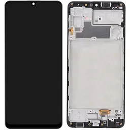 Дисплей Samsung M325 Galaxy M32 чорний, TFT, з рамкою