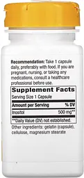Вітаміни та мінерали Nature's Way Inositol 500 mg, 100 капсул - мініатюра 2