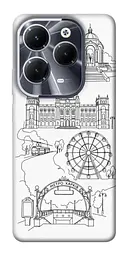 TPU чохол Demsky Kharkiv spirit для Infinix Hot 40