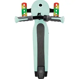 Електросамокат Globber E-Motion 4 колеса з підсвіткою, 50 кг, 3 колеса, пастельно-м'ятний - мініатюра 6