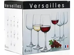 Набор бокалов Versailles, 6х360 мл Luminarc kuh0016538 - мініатюра 2