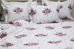 Комплект постільної білизни з компаньйоном 2-спальний TAG tekstil pbe0042380 - мініатюра 4