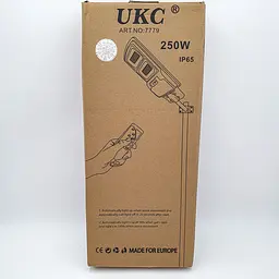 Ліхтар вуличний акумуляторний світильник 20000mAh з пультом на сонячній батареї LED Solar Street Light 250W UKC 7779 - мініатюра 6