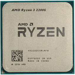 Процесор AMD Ryzen 3 2200G Socket AM4 (YD2200C5FBBOX) Б/В