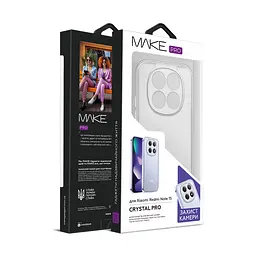 Чохол MAKE Xiaomi Redmi Note 15 Crystal Pro - мініатюра 2