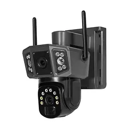 IP PTZ-відеокамера автономна з 4G та сонячною панеллю 3Mp+3Mp Light Vision VLC-9230IG/2C3S (Solar) f=4mm, на акумуляторних батареях (75-00286) - мініатюра 2