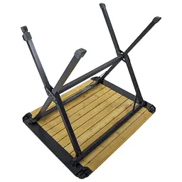 Складний стіл Bo-Camp Maryland M 80x63 cm Bamboo Brown (1404643) - мініатюра 5