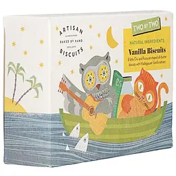 Печиво Artisan Biscuits Two by Two Сова та Кішка з ваніллю 100 г - мініатюра 2