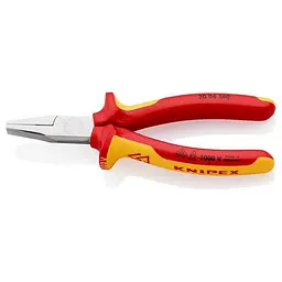 Плоскогубці з гладкими губками KNIPEX 20 06 160 - мініатюра 3