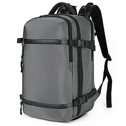 Рюкзак Ozuko 8983L 35л із відділенням для ноутбука до 17" з USB Grey (18554)