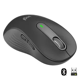 Беспроводная мышь Logitech Signature M650 L USB Graphite (910-006239)