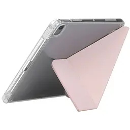 Обкладинка BeCover Ultra Slim Origami Transparent з кріпленням Apple Pencil для Apple iPad Air 4/5 2020/2022 10.9" Pink (711104) - мініатюра 2