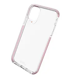 Протиударний прозорий чохол GEAR4 Piccadilly D3O з антимікробним покриттям для iPhone 11 Pro Max (6.5") Pink + Transparent - мініатюра 5