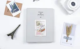 Фотоальбом для Fujifilm Instax Mini 64 фото Альбом для Mini (8, 9, 12, 11, 40, 99, evo, link), білий  - мініатюра 9
