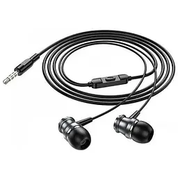 Навушники Borofone Platinum металеві універсальні earphones with microphone BM75 білі - мініатюра 5