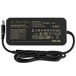 Блок живлення для ноутбука Asus 19.5V, 11.8A, 230W, 7.4x5.0мм (под G750JH, G750JZ, G751JY, G752VY series), black (без кабеля !) (0A001-00390700) - мініатюра 3