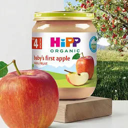 Фруктове пюре HiPP Перше дитяче яблуко 125 г - мініатюра 2