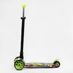 Самокат Maxi Best Scooter 59х15х30 см Різнобарвний 000231325 - мініатюра 5