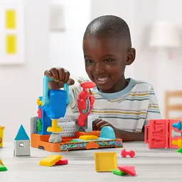 Набір для творчості з пластиліном Hasbro Play-Doh Stamp and Saw Tool Bench (F9141) - мініатюра 8