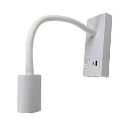 Світильник настінний Violux SNAKE USB+Type-C 5W 4200K 250Lm IP20 білий ( 552002 ) - мініатюра 4