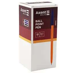 Набір ручок Axent DB 2050 кулькові 50 шт. фіолетові (DB2050-11) - мініатюра 2