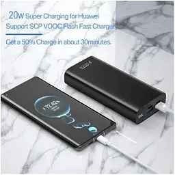 Зовнішній акумулятор Huawei power bank MTL MT4220 20000mAh black - мініатюра 2