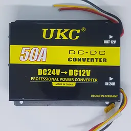 Автоінвертор-конвертор перетворювач напруги UKC 24 V у 12 V 50 A - мініатюра 2