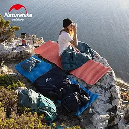 Килимок складний IXPE Naturehike NH19QD008 алюмінієва плівка 185x56х1,8 см жовтий - мініатюра 6