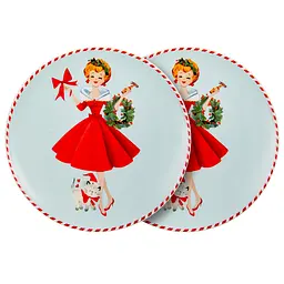 Набір з 2-х тарілок Lefard Miss Christmas 20.5 см (924-886)
