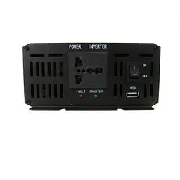 Автоінвертор-перетворювач напруги з функцією плавного пуску 12 V у 220 V AR 3000 Вт UKC - мініатюра 2